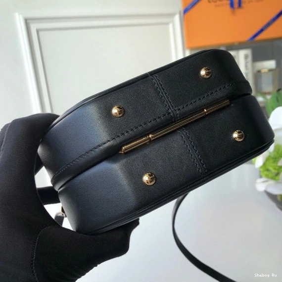 Louis BOITE CHAPEAU Alligator PETITE Vuitton With Leather 0821